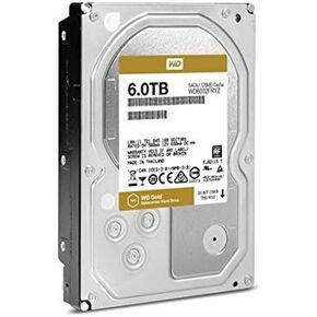 WD Gold 6TB Enterprise Class Hard Disk Drive - 7200 RPM Class SATA 6 GB/S 128MB CACHE 3.5 بوصة - WD6002FRYZ (متجدد)