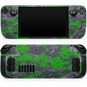 Compatible with Steam Deck - Skin Decal Protective Scratch-Resistant Removable Vinyl Wrap Cover - Cute Minimal Rainbow Tie Dye Swirl