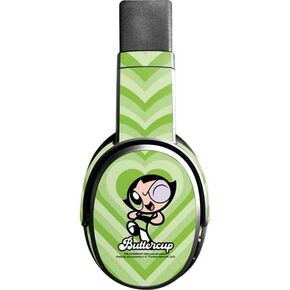 Skinit Decal Audio Skin Compatible with Skullcandy Crusher Wireless - Officially Licensed Warner Bros Buttercup Green Hearts Design