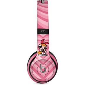 Skinit Decal Audio Skin Compatible with Beats Solo 2 Wired - Officially Licensed Warner Bros Blossom Pink Hearts Design