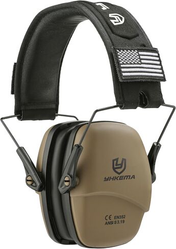 Ear Protection Safety Earmuffs, Passive Noise Reduction Earcups, Compact and Lightweight Foldable Ear Protector in Kuwait