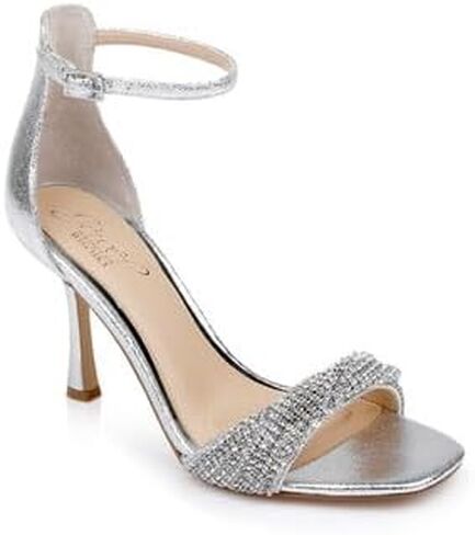 Jewel Badgley Mischka Yesica Stiletto with Crystal-Encrusted Strap in Saudi Arabia