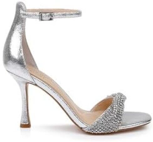 Jewel Badgley Mischka Yesica Stiletto with Crystal-Encrusted Strap in Saudi Arabia
