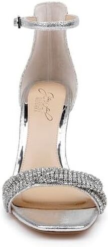 Jewel Badgley Mischka Yesica Stiletto with Crystal-Encrusted Strap in Saudi Arabia