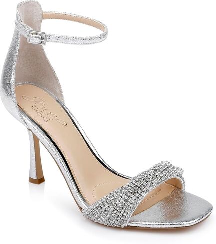 Jewel Badgley Mischka Yesica Stiletto with Crystal-Encrusted Strap in Saudi Arabia