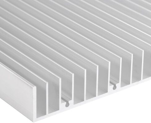 Aluminum Heatsink, 300 x 140 x 20MM Heat Sinks Cooler Cooling Circuit Board for LED, Power High Fans, Fit for 8pcs 3W LEDs or 20pcs 1W LEDs, Lightweight in Saudi Arabia