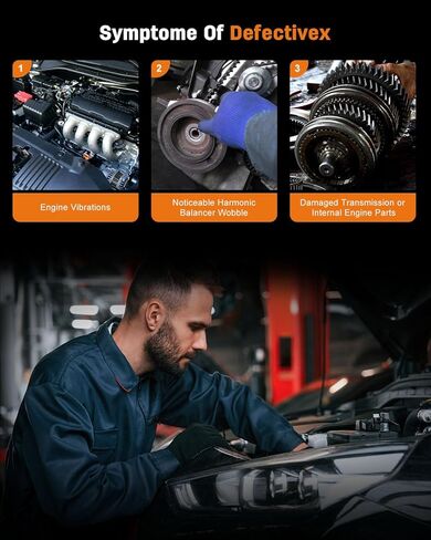 OCPTY Harmonic Balancer Crankshaft Belt Drive Pulley Fit For 2005-2006 for Saab 9-2X 2003-2006 for Subaru Baja 1998-2010 for Subaru Forester 1998-2014 for Subaru Impreza in Kuwait