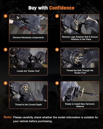 OCPTY Harmonic Balancer Crankshaft Belt Drive Pulley Fit For 2005-2006 for Saab 9-2X 2003-2006 for Subaru Baja 1998-2010 for Subaru Forester 1998-2014 for Subaru Impreza in Kuwait