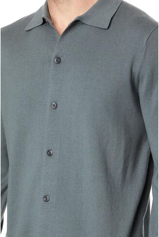 Vince Men's Merino Button Down in Saudi Arabia