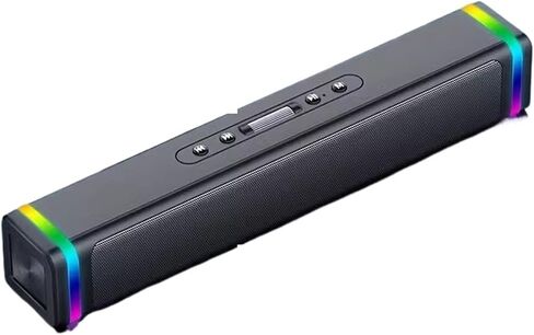 Computer Speaker with Microphone Integrated Desktop Home Laptop Speaker Wired Overweight Bass in Saudi Arabia