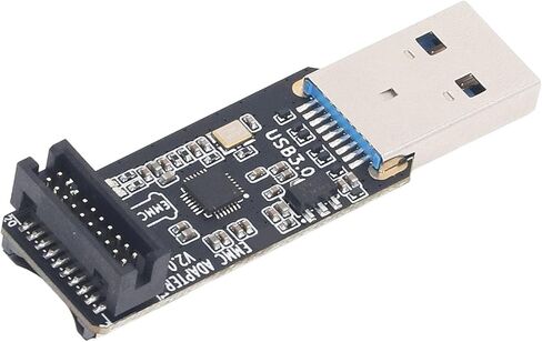 Kimiss MKS EMMC Adapter V2 USB 3.0 Card Reader Module لبطاقات ذاكرة التخزين - نقل البيانات السريعة وتصميم المستخدم in Kuwait