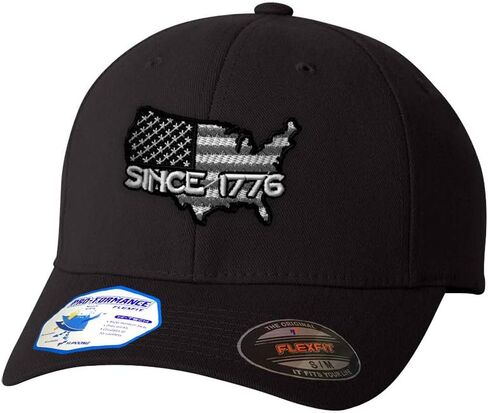 Flexfit Hats for Men & Women America Since 1776 Embroidery Dad Baseball Cap in Kuwait