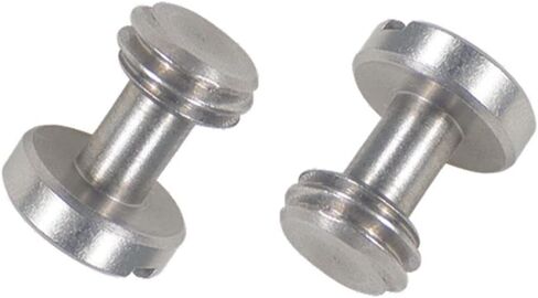 BGNing 4 Pcs M5 Knurled Thumb Screw Threaded 1/4 3/8 Thumbscrew Knobs Adapter Mount High Step Slotted Head Hand Tighten Compatible with GoPro Cameras (4pcs Stainless Steel) in Saudi Arabia