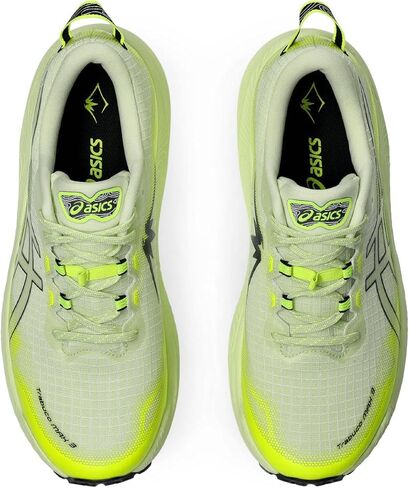 ASICS Men's Trabuco Max 3 Running Shoe, 12.5, Feather Grey/Black in Saudi Arabia