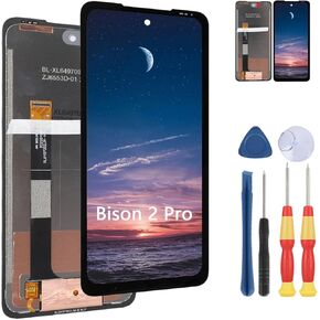 New Display Touch Screen for Umidigi Bison 2 Pro LCD Display Replace Parts with Tools.
