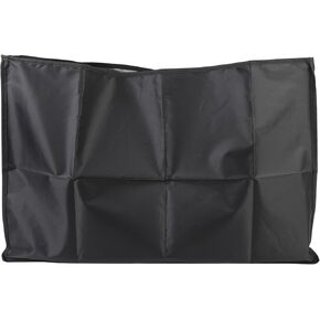 Computer Screen Protective Sleeve, Silver Coated Rain Proof 420D Oxford Cloth Anti Static Computer Screen Dust Cover Washable for LCD Panel (53 * 35 * 9cm)