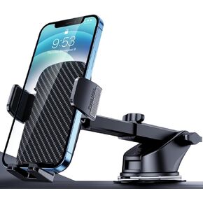TICILFO Phone Holder for Car Phone Stand for Car Phone Holder Mount Automobile Cell Phone Holder Car Mount for iPhone Universal Car Dashboard Mount Fit All Phone
