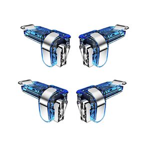 KTELLTY 4X Mini Gaming Trigger for Gamepad Mobile Control L1 R1 Game Fire Buttons L1 R1