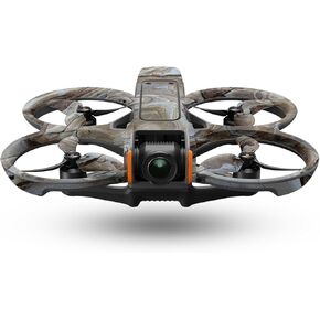 Drone Skin Compatible with DJI Avata 2 (2024) - Brown Marble - Premium 3M Vinyl Protective Wrap Decal Cover - Easy to Apply | Crafted in The USA by MightySkins