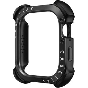 CASETiFY Aluminum Bounce Watch Case with Screen Protector Compatible with Apple Watch Series 10-46mm - Sand