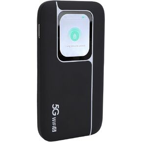 5G Travel Router, 5G WiFi6 Mobile Hotspot Router, 5G Cellular Network Nano SIM Card Slot, Portable Hotspot Device with 2.01 Inch Screen