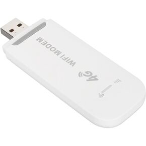 Mini 4G Hotspot Router, USB Modem Mobile Hotspot with Standard SIM Card Slot, Portable and Practical, 10 Devices Connect at Once, Compatible with and