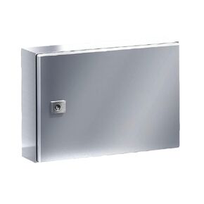 1004600 304 Stainless Steel AE Wallmount Enclosure, 14-31/32" Width x 11-13/16" Height x 6-7/64" Depth