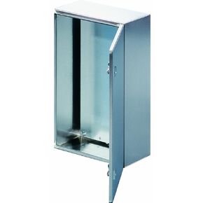 1007600 304 Stainless Steel AE Wallmount Enclosure, 19-11/16" Width x 19-11/16" Height x 8-17/64" Depth