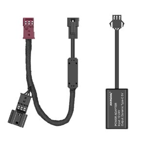 Dash Cam Power Adapter for BMW with 3-Pin Rain Sensor – Hidden Cable Kit for GPS Radar Mirror Camera, Plug & Play Fits All BMW Models with 3-Pin Rain Sensor Port