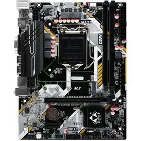 DDR4 B365A4 Computer Motherboard LGA1151 CPU Port 64G Dual Channel Dual M.2 Interf Realtek 1000Mbit USB3.0 SATA3.0 All-Solid acitors High-Speed Transmission High-Clear Visual Experience