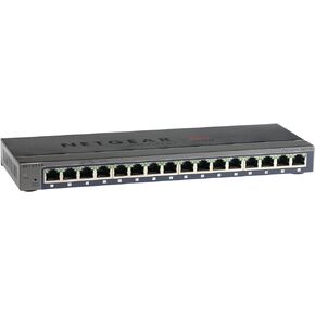 Netgear ProSafe Plus Switch, 16-Port Gigabit Ethernet | GS116E