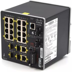 Cisco IE-2000-16TC-G-E 16-Port Industrial Ethernet Switch (Renewed)