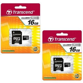 Vivitar V8426 Digital Camera Memory Card 2 x 16GB microSDHC Memory Card with SD Adapter (2 Pack)