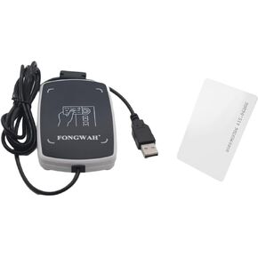 13.56MHz and 125KHz Contactless Card Reader with Keyboard Emulator ISO 14443A