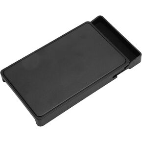 Keenso 2.5in to USB Hard Drive Enclosure with 5Gbps Transfer Speed, Tool Installation External HDD Enclosure with LED Indicator Light, for Office Use