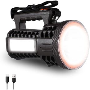 VAVOFO 2000LM Rechargeable LED Lantern, Camping Essentials Flashlight,Stepless Dimming, 10000mAh Power Bank, IP66 Waterproof, Long Running Spot Light for Hurricane, Power Outages, Hiking