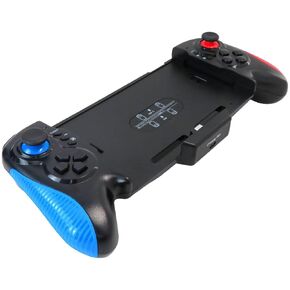 Suifaqi 2025 Updated Ergonomic Design Replacement for Gamepad Dual Vibration Handheld Controller, for Nintendo Switch/Switch OLED, Christmas Birthday Gift for Kid, Blue + Red