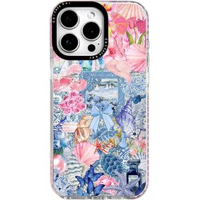 for iPhone 13 Case, Coastal Romantic Y2K Design with Military-Grade Drop Protection, Cute Ocean Theme TPU Cover with 1.5mm Camera Protection for Women Girls