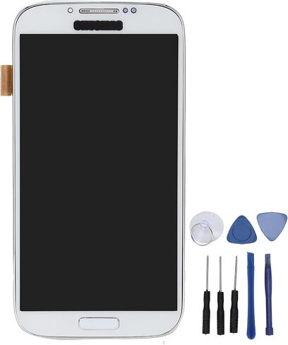 for for Galaxy S4 Screen Replacement for Galaxy S4 Phones LCD Screen Replacement LCD Display Screen Touch Digitizer Assembly for for Galaxy S4 (White) in Saudi Arabia