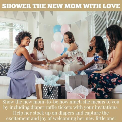 Adventure Awaits World Traveler Gender Neutral Diaper Raffle Tickets for Baby Showers, 20 2" X 3" Double Sided Inserts, Bring a Pack of Diapers to Win Favors & Prizes! in Kuwait