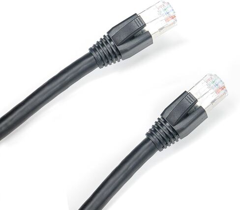 Elite Core SUPERCAT6 |Ultra-Durable Shielded Tactical CAT6 | Booted RJ45 Connectors | 15' ft, 15 (SUPERCAT6-S-RR-15) in Kuwait