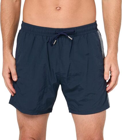 BOSS Men's Standard Metallic Logo Swim Trunks in Saudi Arabia
