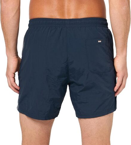 BOSS Men's Standard Metallic Logo Swim Trunks in Saudi Arabia