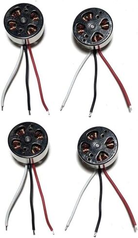 [أجزاء الطائرات بدون طيار] لـ S136 Mini Max GPS Drone Park Part Broundricance Batchance Batteries Traveiver PCB Board Motor Part Compansory [Easy Fornation] (Color: 4pcs Arm) in Kuwait