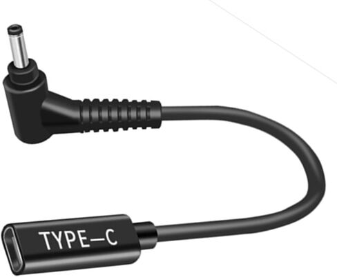 USB C to DC Adapter 7.4 x 5.0 mm, 19.5V Power AC Charger Made for Dell Latitude 3190(2-in-1) 5280 5480 5580 7280 7300 7400 E5250 E5450 E5550 E6230 E6430 E6530 Chromebook 11 3180 Series in Saudi Arabia