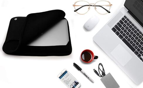 ROXIE Tablet Sleeve Case Bag for Samsung Galaxy Tab S9+ Plus 12.4 inch/Tab S9 FE+, Galaxy Tab S8+/Tab S7 FE/Tab S7+Plus Protective Carrying Sleeve, Red in Saudi Arabia