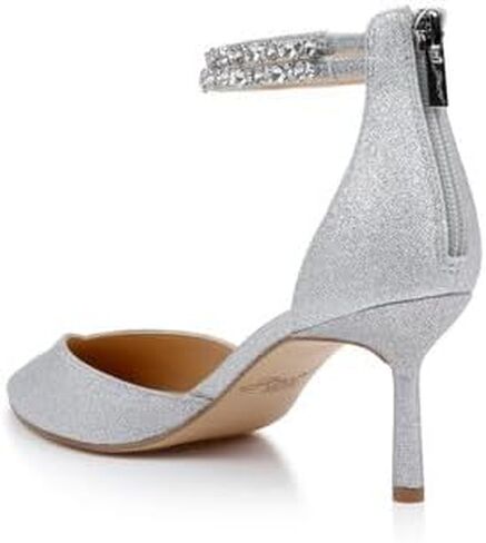 Jewel Badgley Mischka Maya Crystal Strap 2-Piece Pump in Kuwait