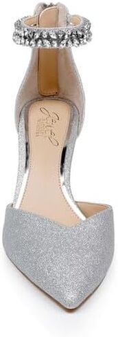 Jewel Badgley Mischka Maya Crystal Strap 2-Piece Pump in Kuwait