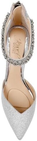 Jewel Badgley Mischka Maya Crystal Strap 2-Piece Pump in Kuwait