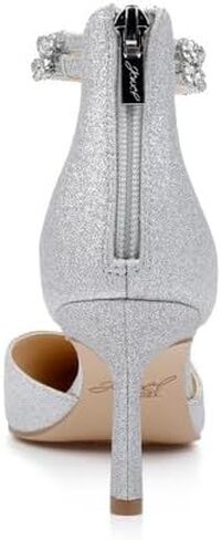 Jewel Badgley Mischka Maya Crystal Strap 2-Piece Pump in Kuwait